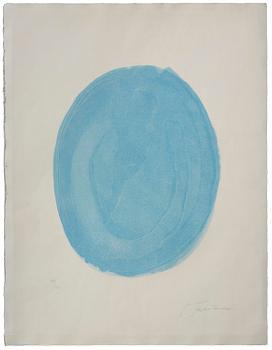 720. Lucio Fontana, "Nudo Azzurro".