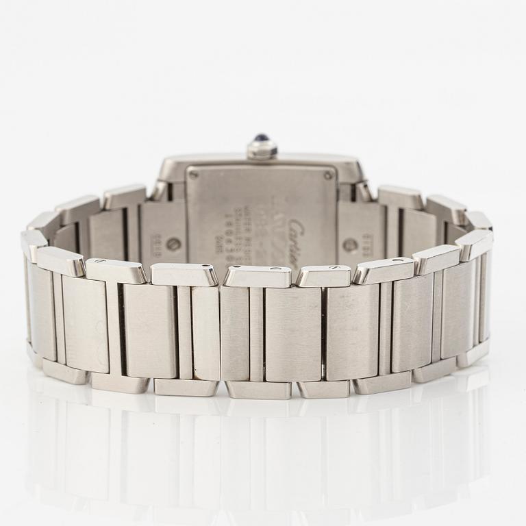Cartier, Tank, Francaise, armbandsur, 30 x 25 mm.