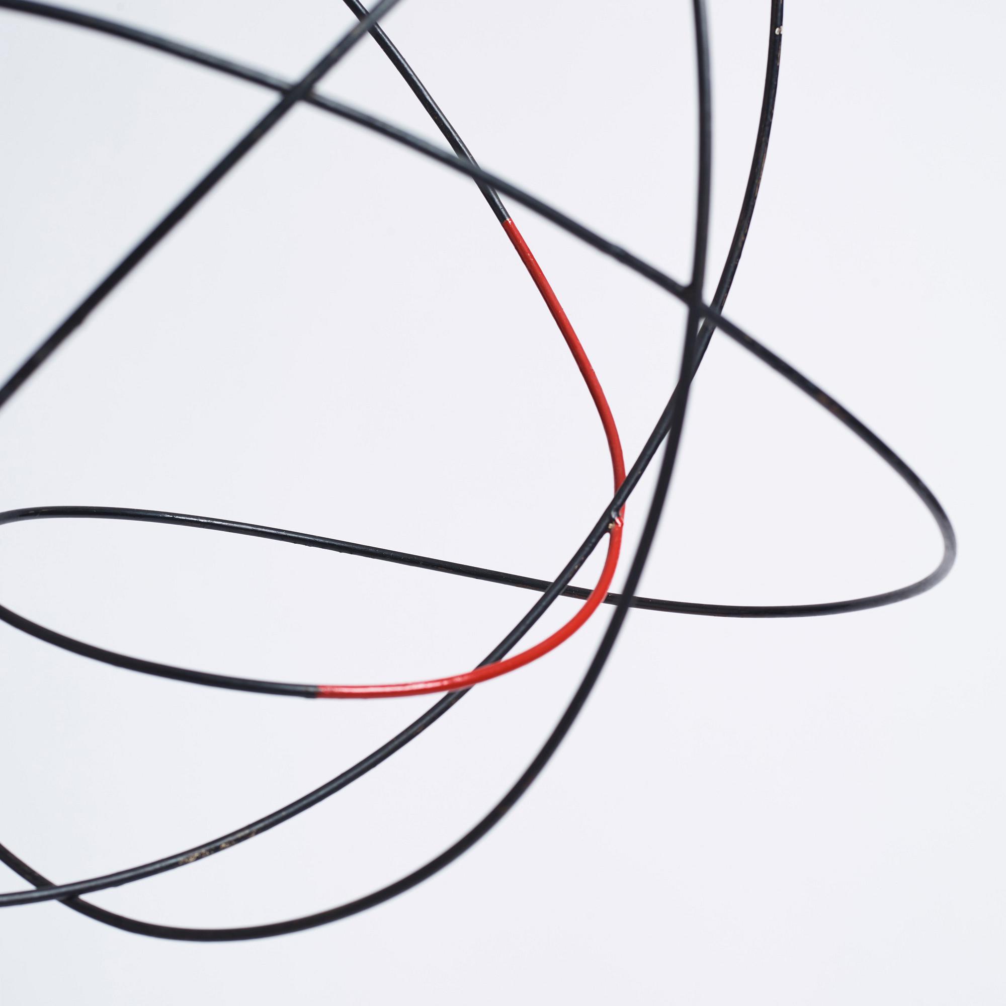 Pierre Olofsson, "Teckning i luften med färg".