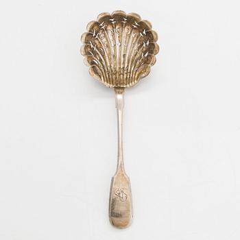 Mathias Kilpeläinen, a silver sprinkle spoon, Saint Petersburg 1876.