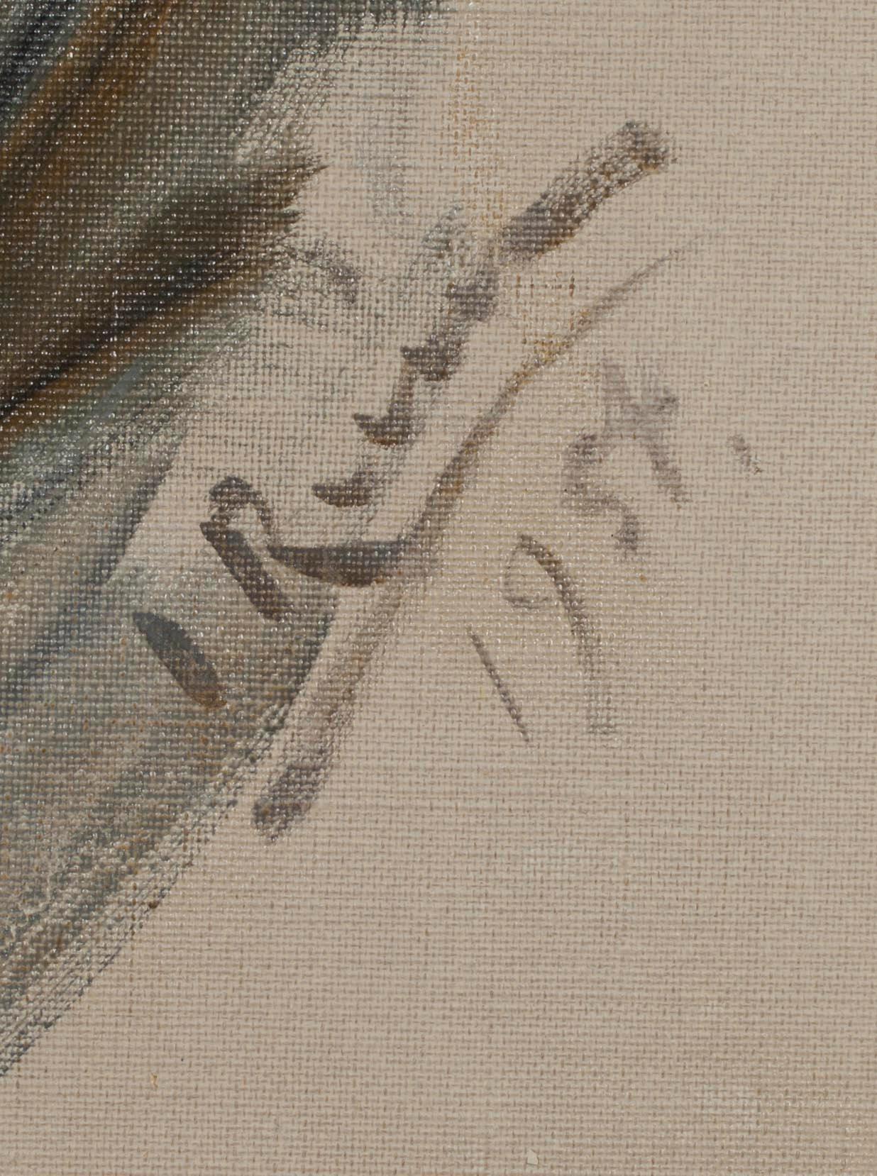 INGRID RUIN, olja på duk, uppfodrad på pannå, sign. och dat. 1954.