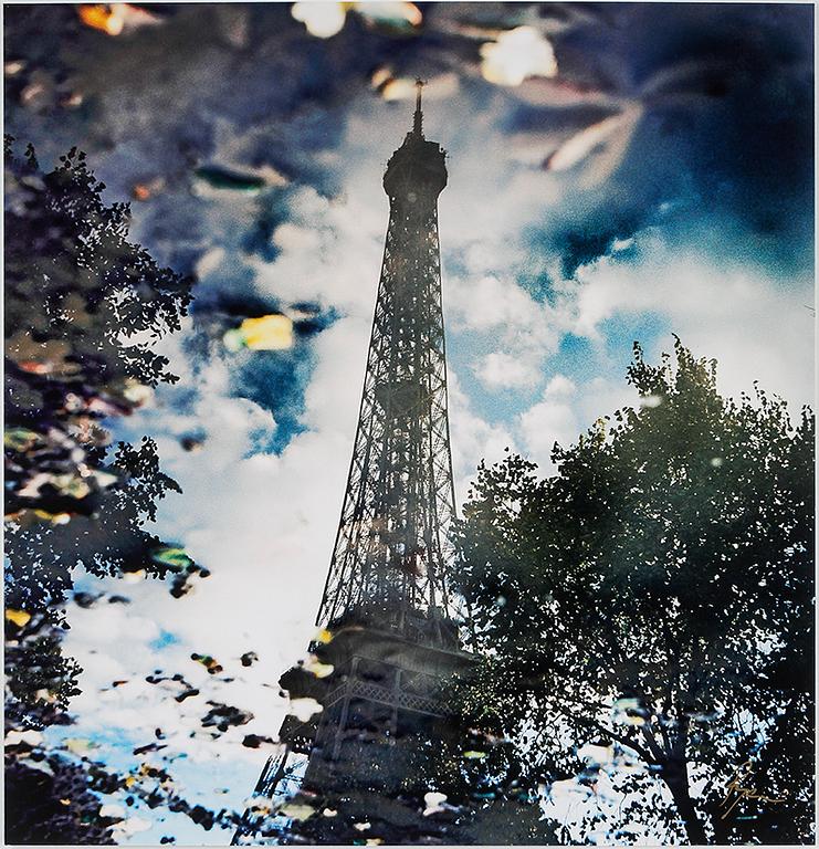 RICHARD RYAN, signerat fotografi, "Paris Water Puss", 2000, Notes nr 0065, ur serien "Notes by Ryan".