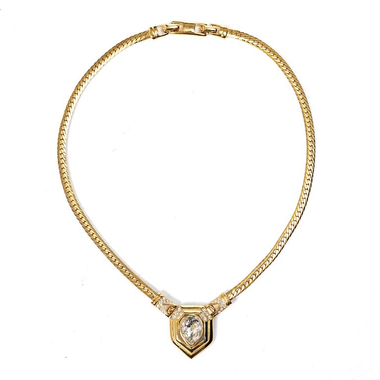Oscar de la Renta, a necklace, 1980s.