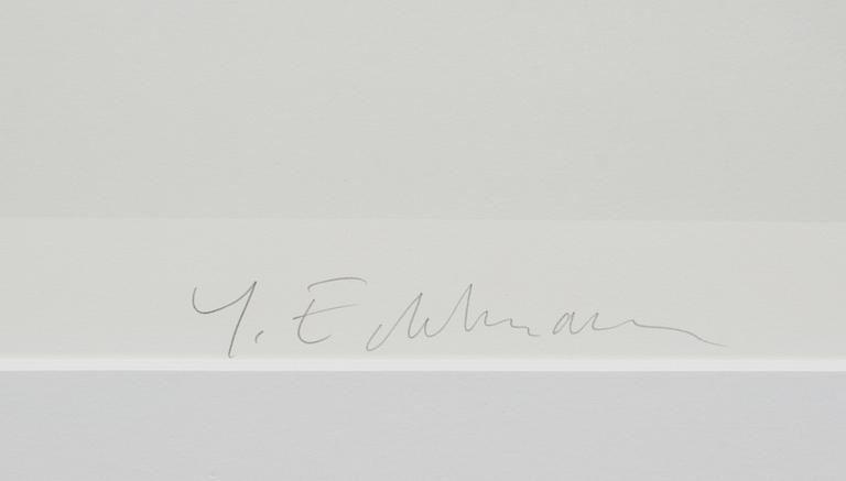 YRJÖ EDELMANN, färglitografi, signerad och numrerad 110/150.