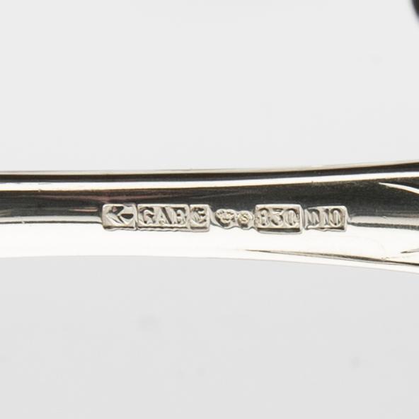 Cutlery 91 dlr "Prince Albert" silver GAB Eskilstuna 1976-1996.