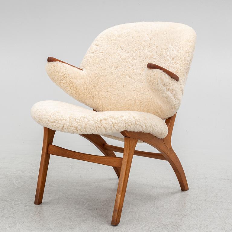Poul Hundevad, lounge chair, mid 20th century.