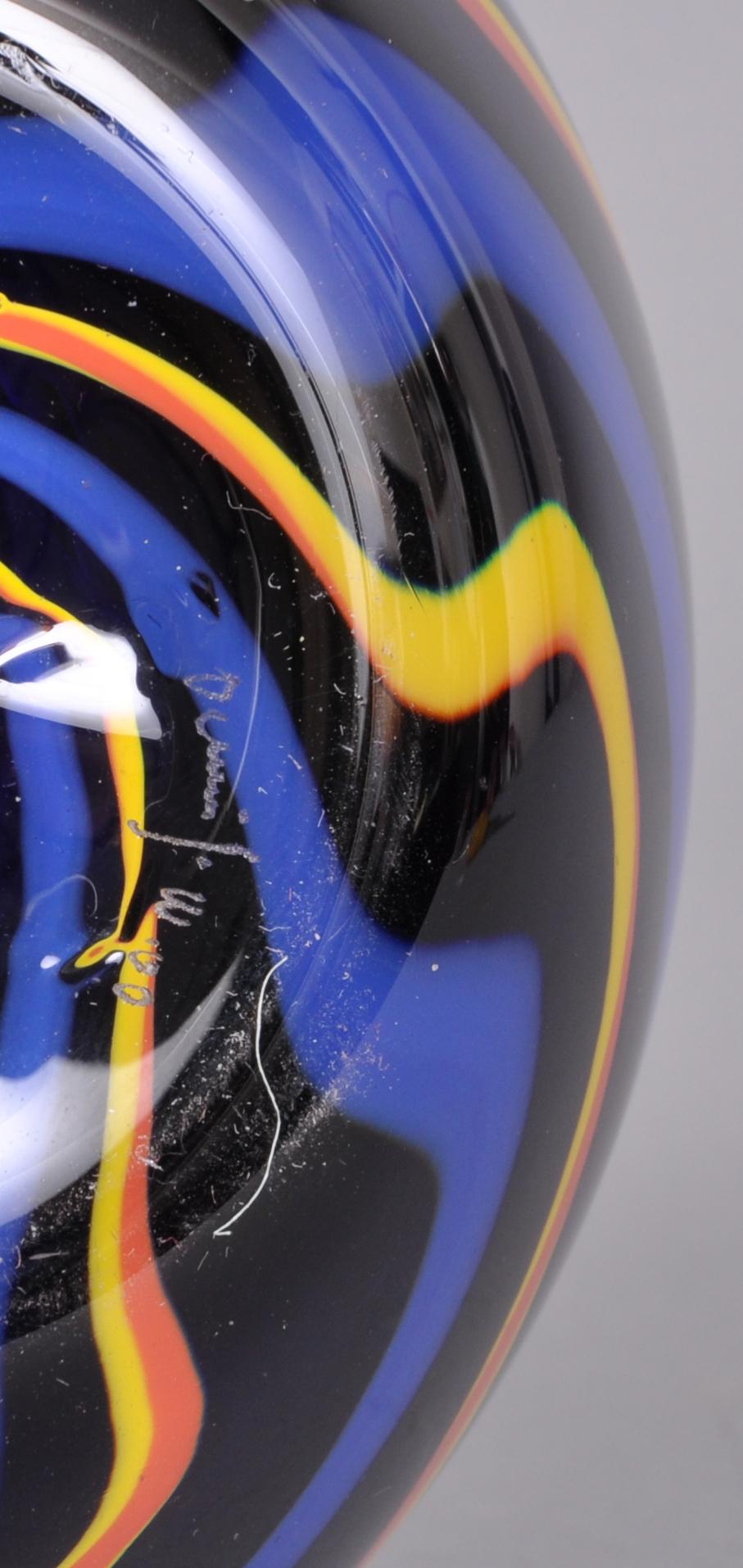 VAS, glas, Dennis Westerholm, sign.