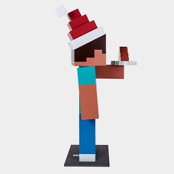 MINECRAFT STEVE, NK 2015, JoAnn Tan Studio.