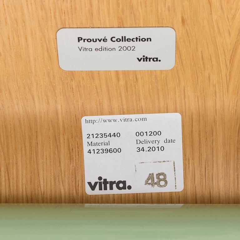 A pair of chairs, Prouvé Collection, Jean Prouvé, Vitra edition 2002.