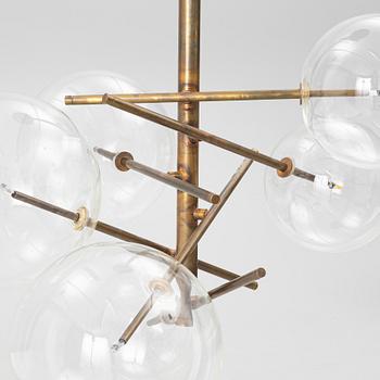 Massimo Castagna, a "Bolle 6" ceiling lamp, Gallotti & Radice, Italy, after 2014.