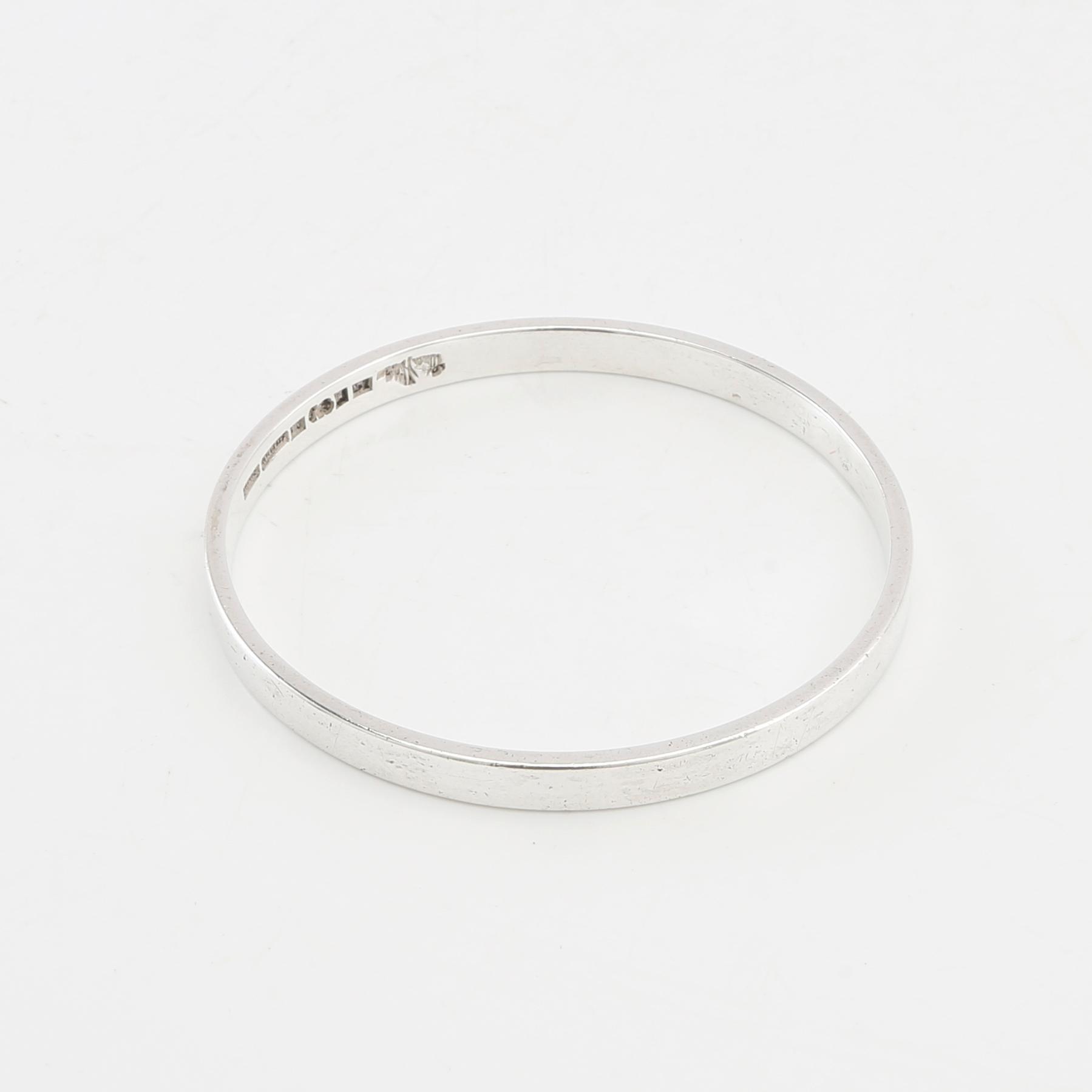 Wiwen Nilsson, armband sterling silver, Lund 1962.