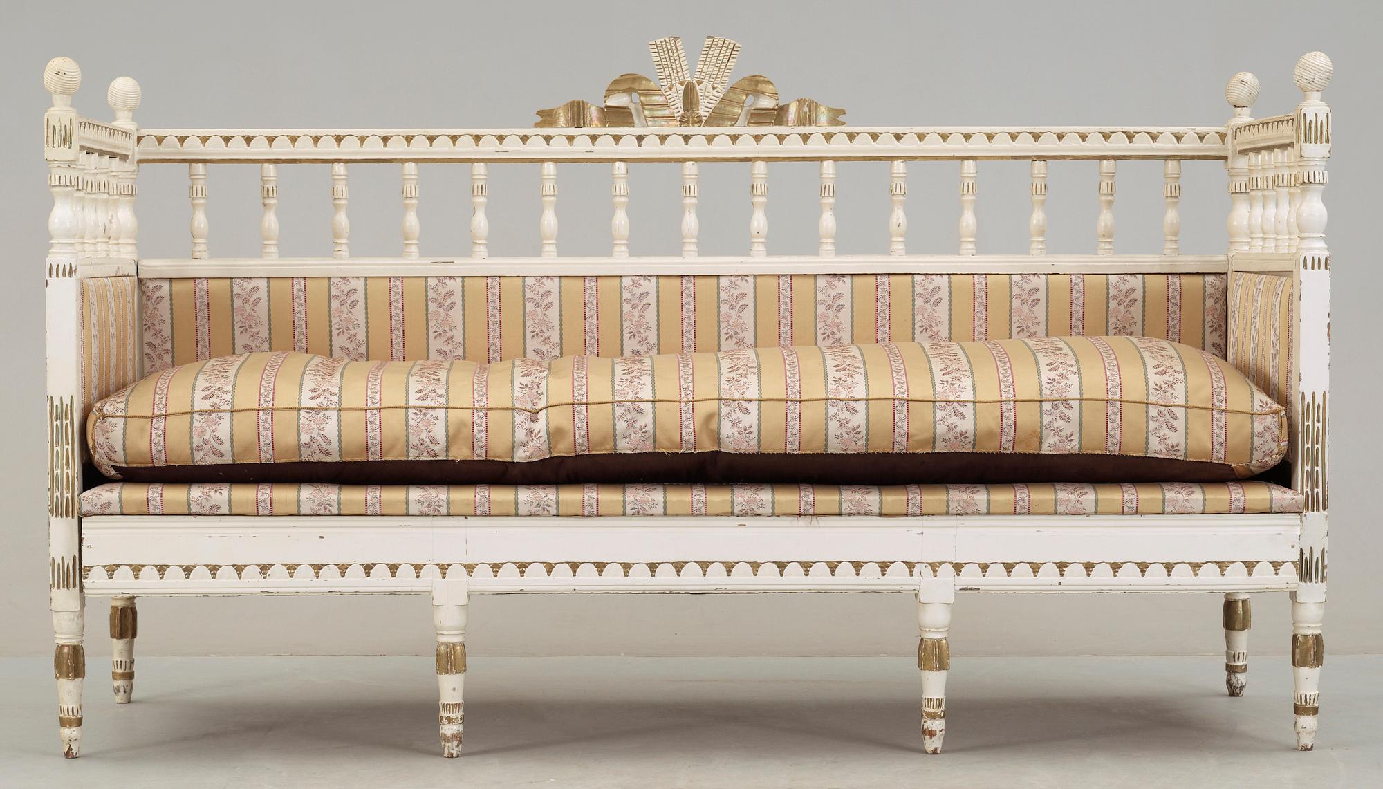 SOFFA, Gustaviansk provinsarbete, 1800-talets början.