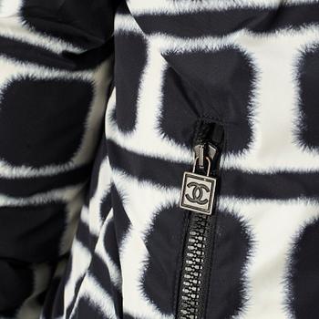 A reversibly down jacket by Chanel, autumn 2007.