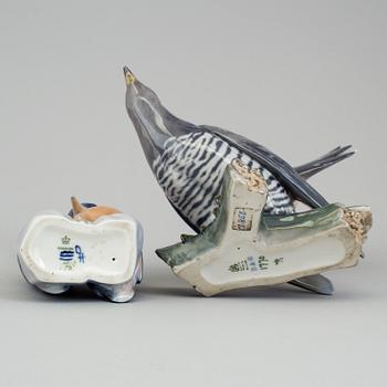 Two Danish figurines from Royal Copenhagen and Bing & Grøndahl.