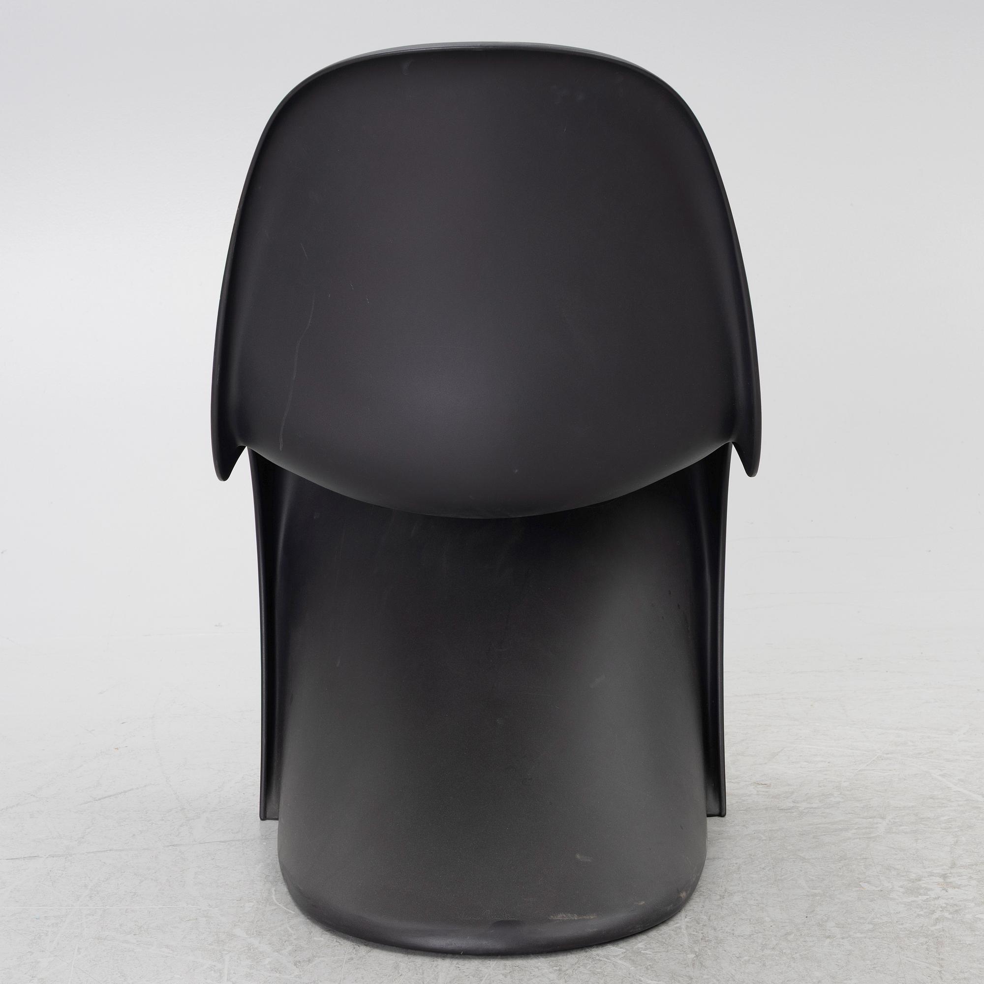 Verner Panton, stolar, 4 st, "Panton Chair Classic", Vitra.