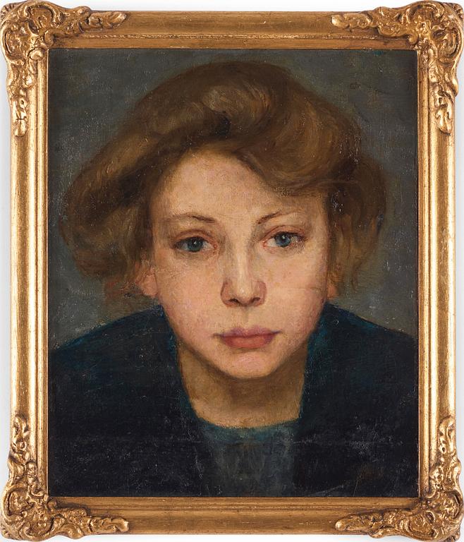 Ester Ellqvist-Bauer, Portrait of the artist Stina Tirén.