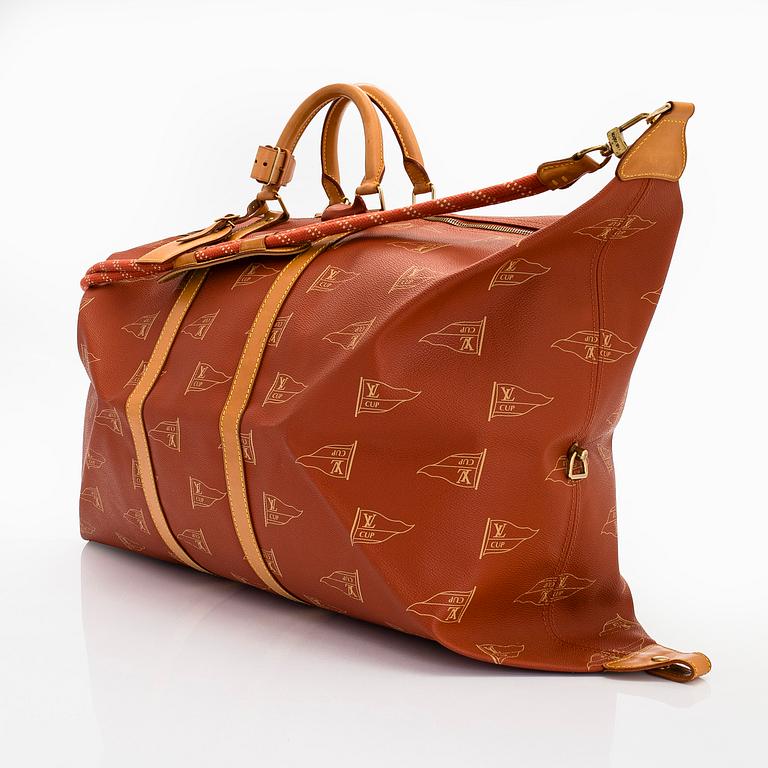 Louis Vuitton, a 'LV America's Cup Canvas Boston Bag' bag.
