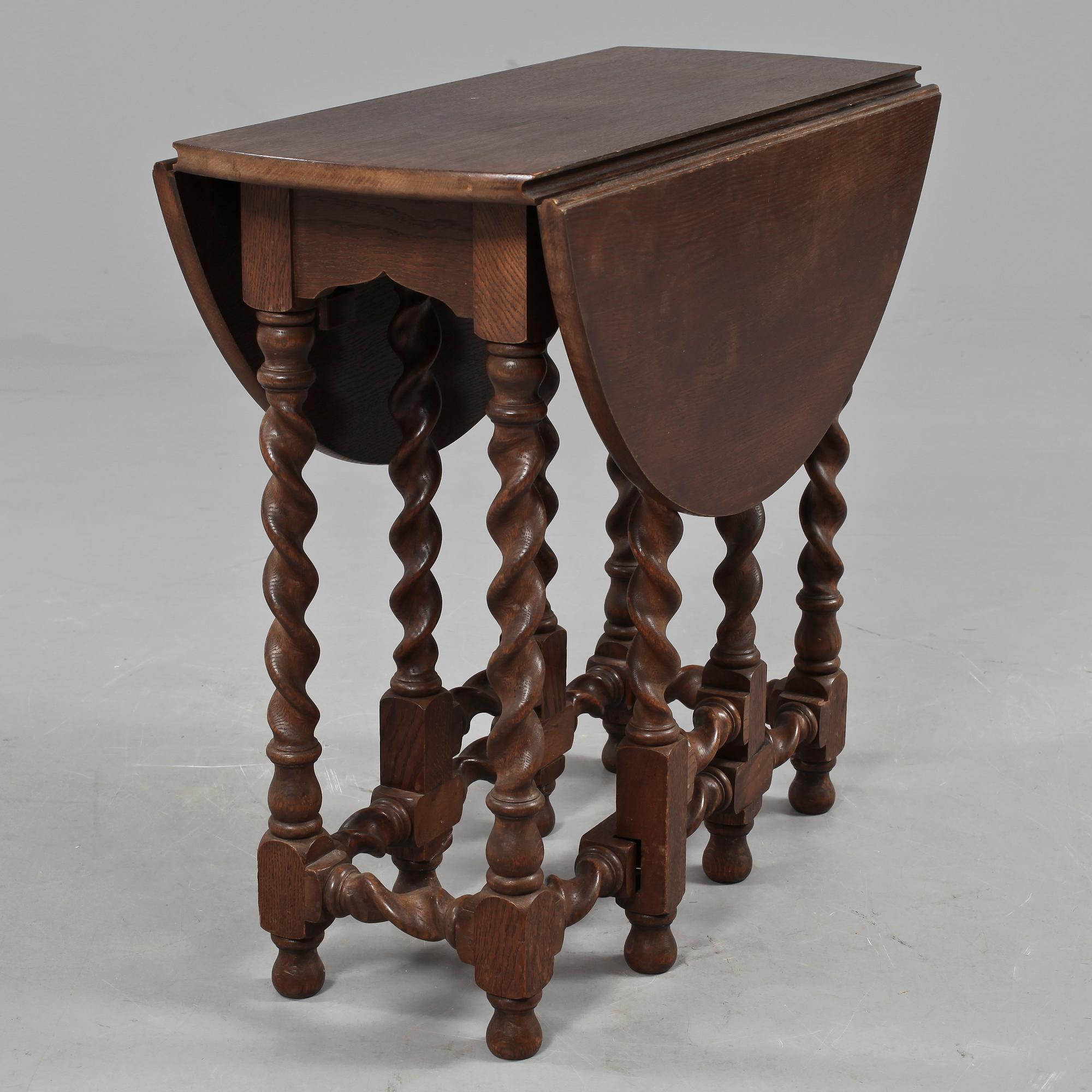 SLAGBORD, barockstil, 1900-tal.