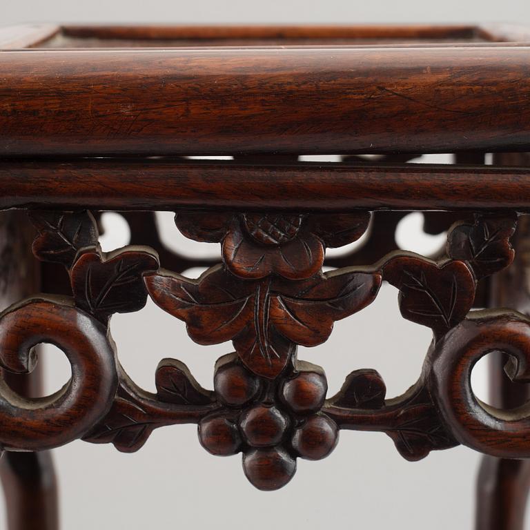 A hardwood table, China, 20th century.