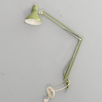 SKRIVBORDSLAMPA, LEDU, 1900-talets andra hälft.