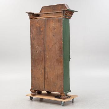 Cabinet, folk art, Dalarna, dated 1797.