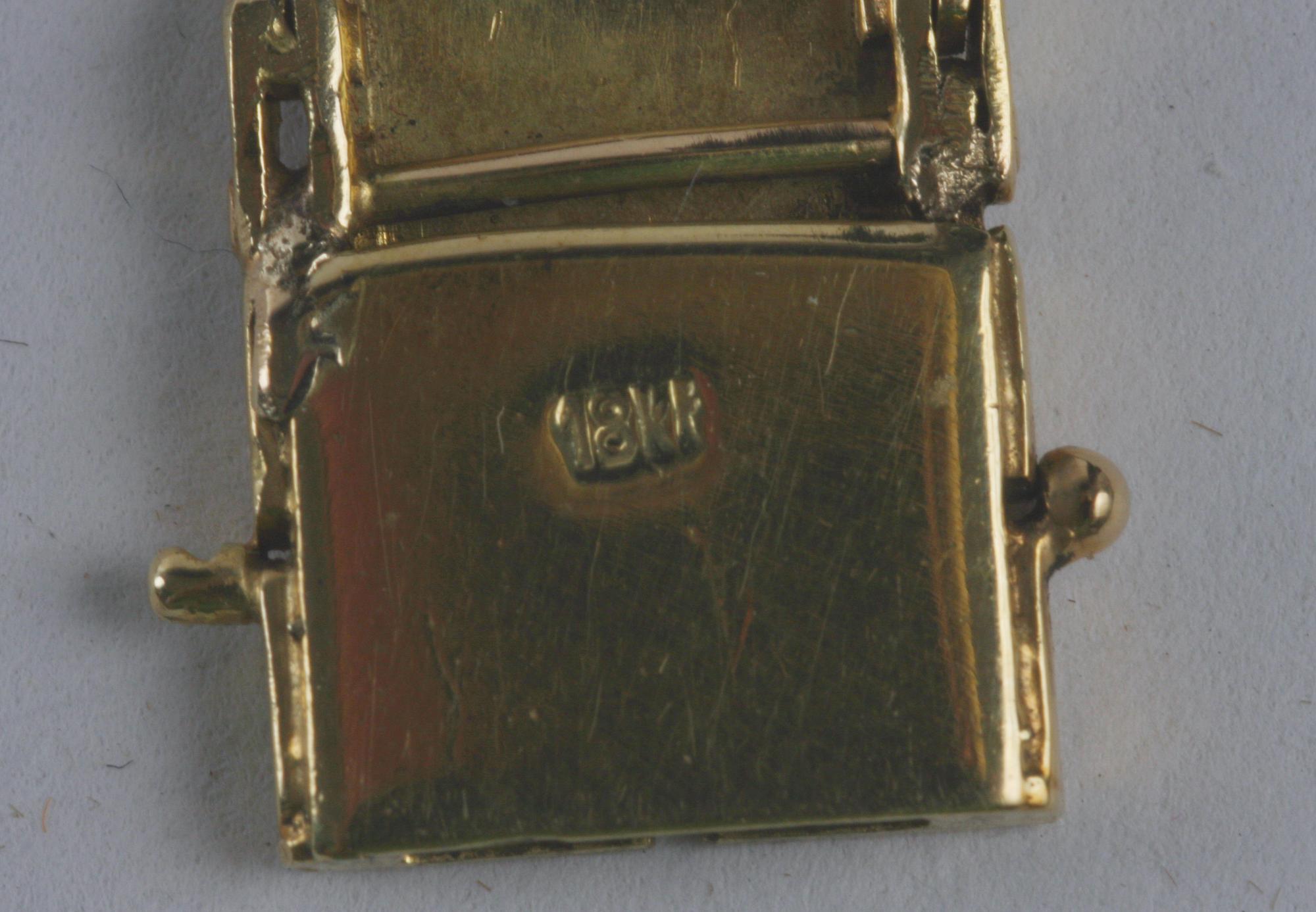 ARMLÄNK, guld 18 K.