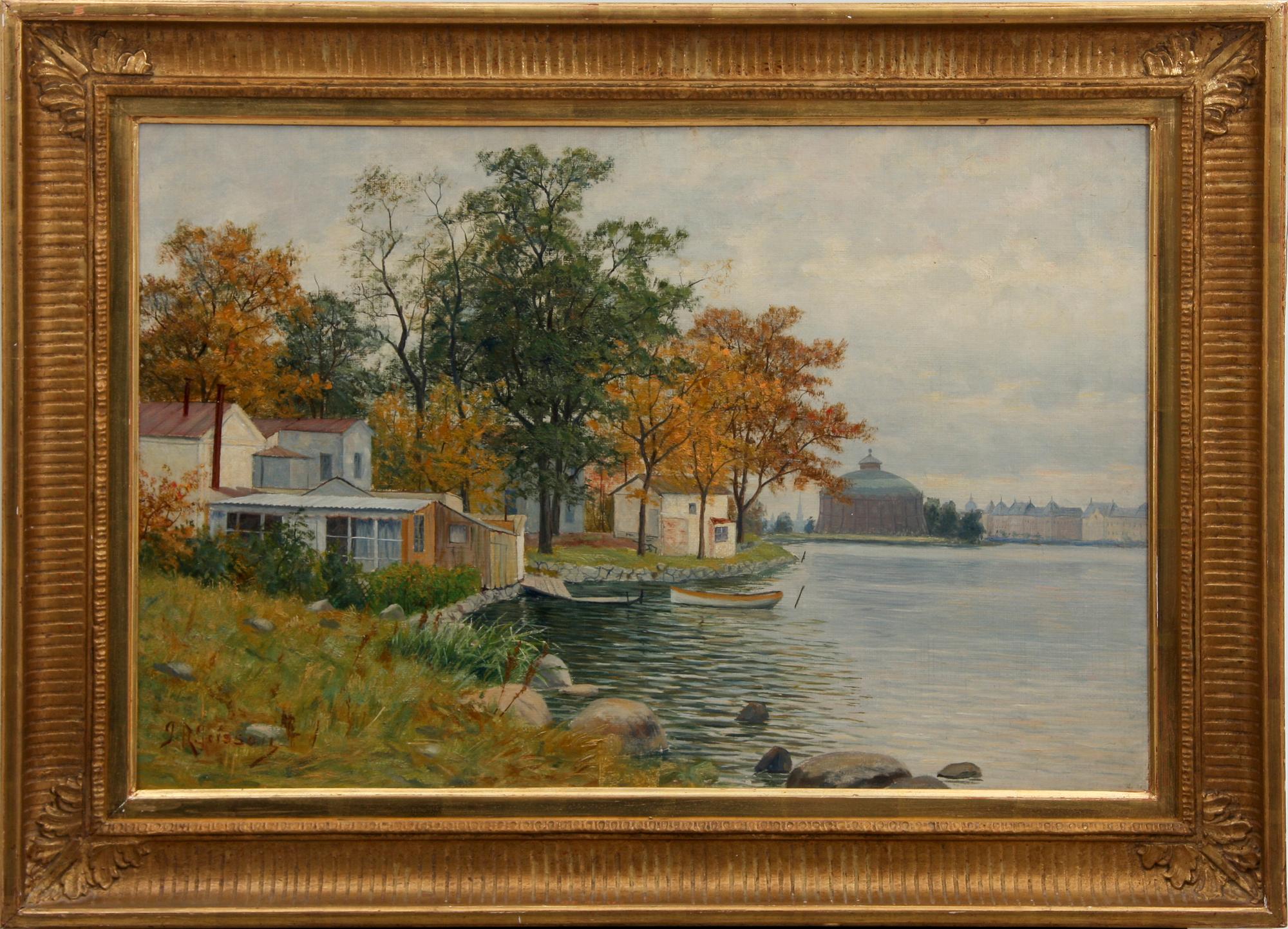 PETER ADOLF PERSSON, olja på duk, sign.