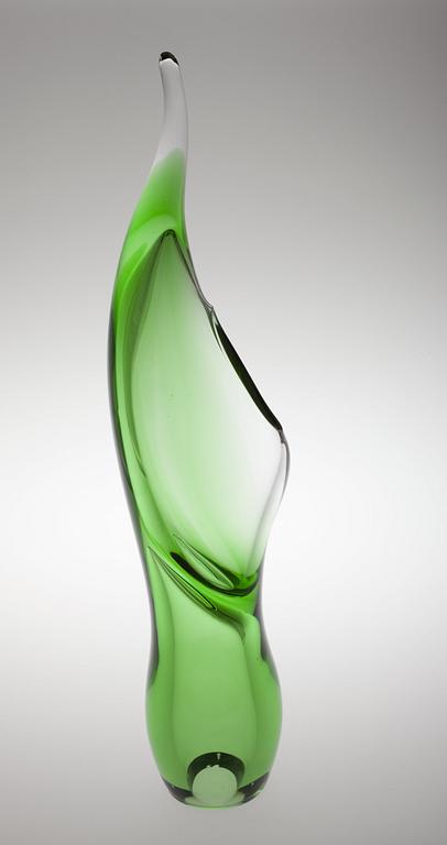 Kari Alakoski, A GLASS SKULPTURE.