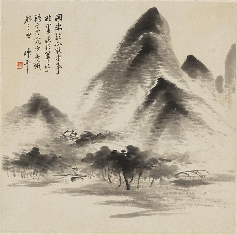 Yao Shuping / Yao Zhongbao (c 1882-1924), ink on paper.