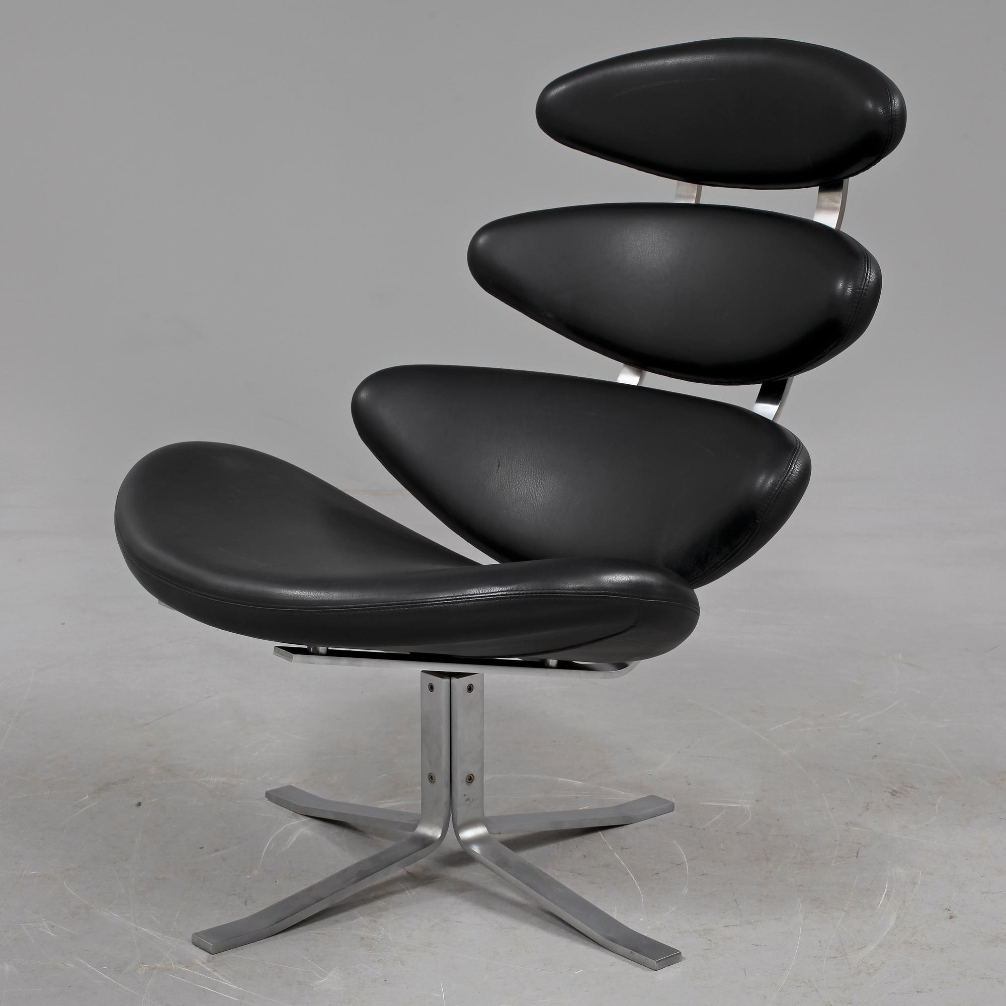 FÅTÖLJ, "Corona", Poul Volther, Erik Jørgensen, Danmark, 2000-tal.