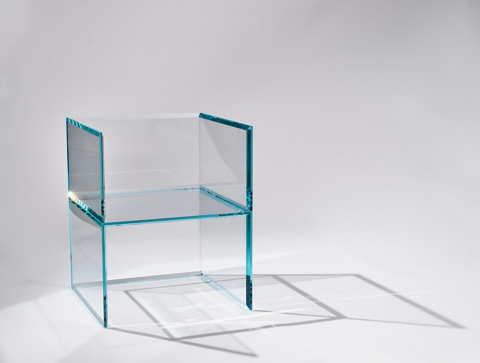 Tokujin Yoshioka, fåtölj, "Prism Chair", Glas Italia, efter 2013.