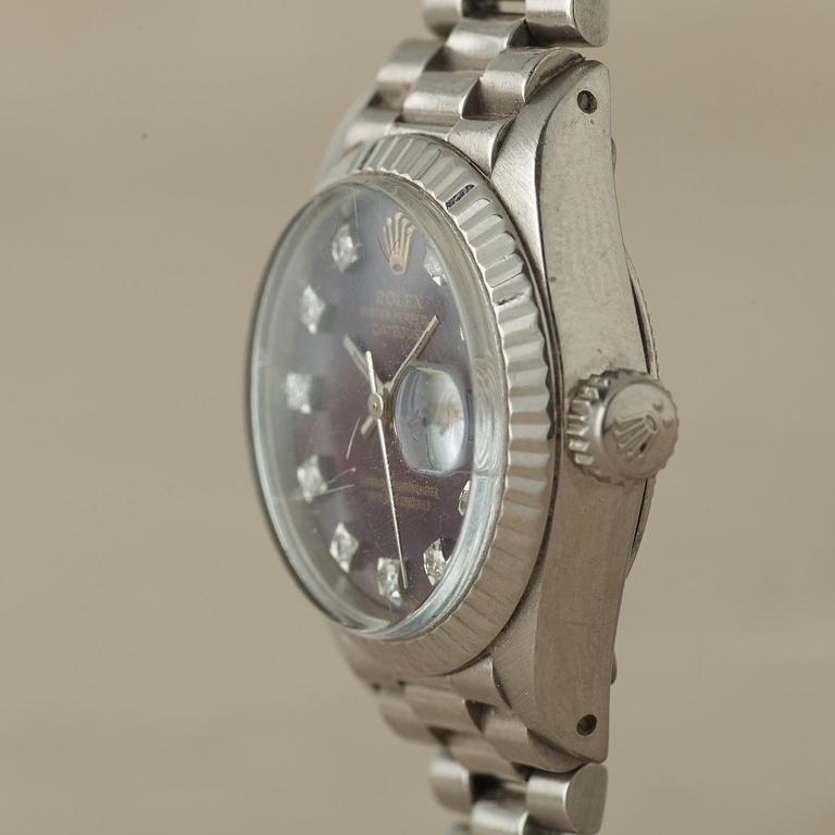 ROLEX, Oyster Perpetual, Datejust, Chronometer, armbandsur, 26 mm,