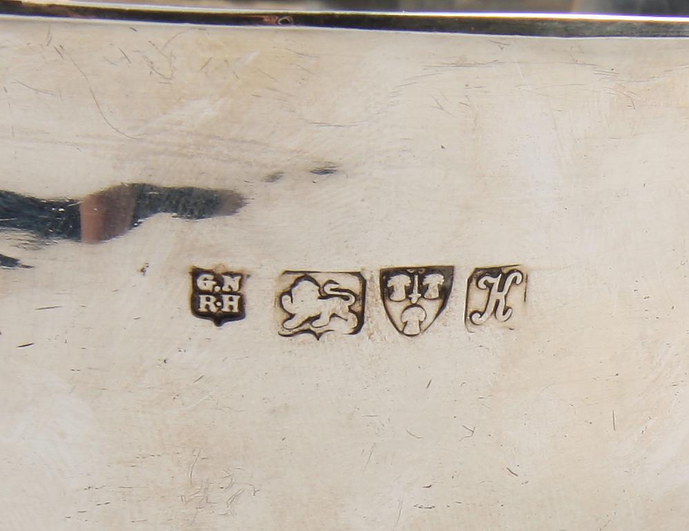 SKÅL, silver, Chester, England, 1900-tal.