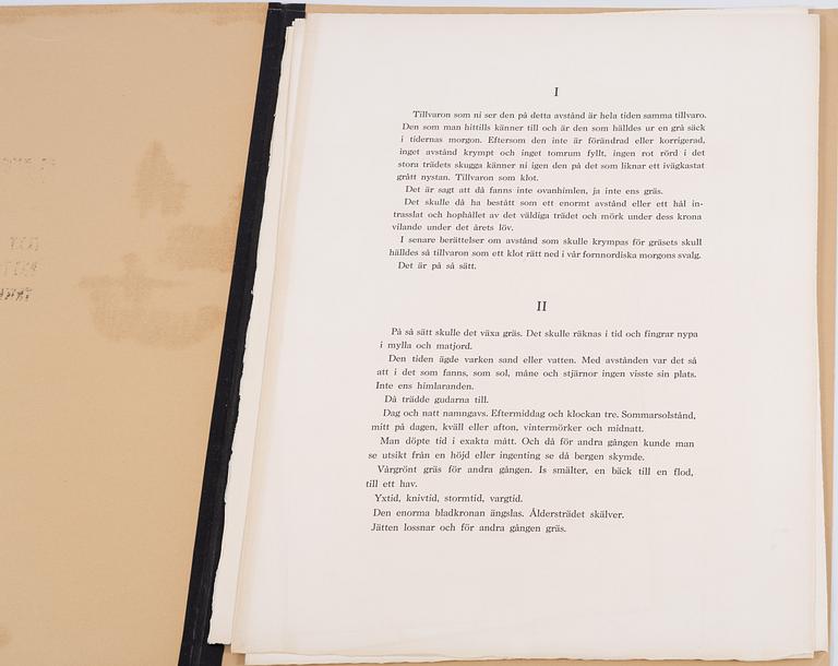 Torsten Renqvist, "Klot", portfolio.