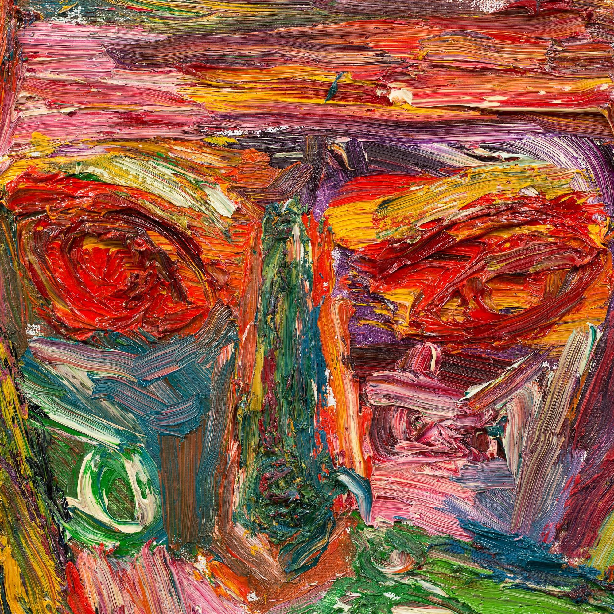 MAURITZ KARSTRÖM, olja på duk, signerad MK, daterad 1998 a tergo.