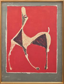MARINO MARINI, efter, färglitografi, signerad i trycket och numrerad 15/100.