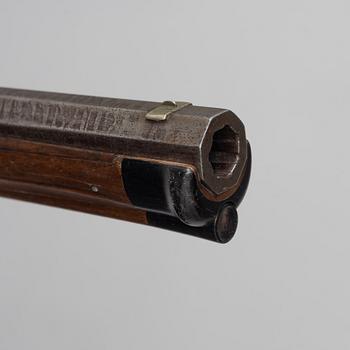 Percussion rifle converted from flintlock, Franz Steskal, Austria, late 18th century.