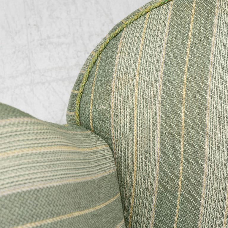 Carl Malmsten, soffa, svängd "Roma", 1900-talets mitt.