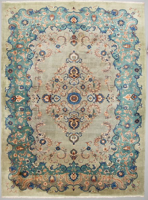 A CARPET, Kashmar/Kashan, ca 400 x 300 cm.