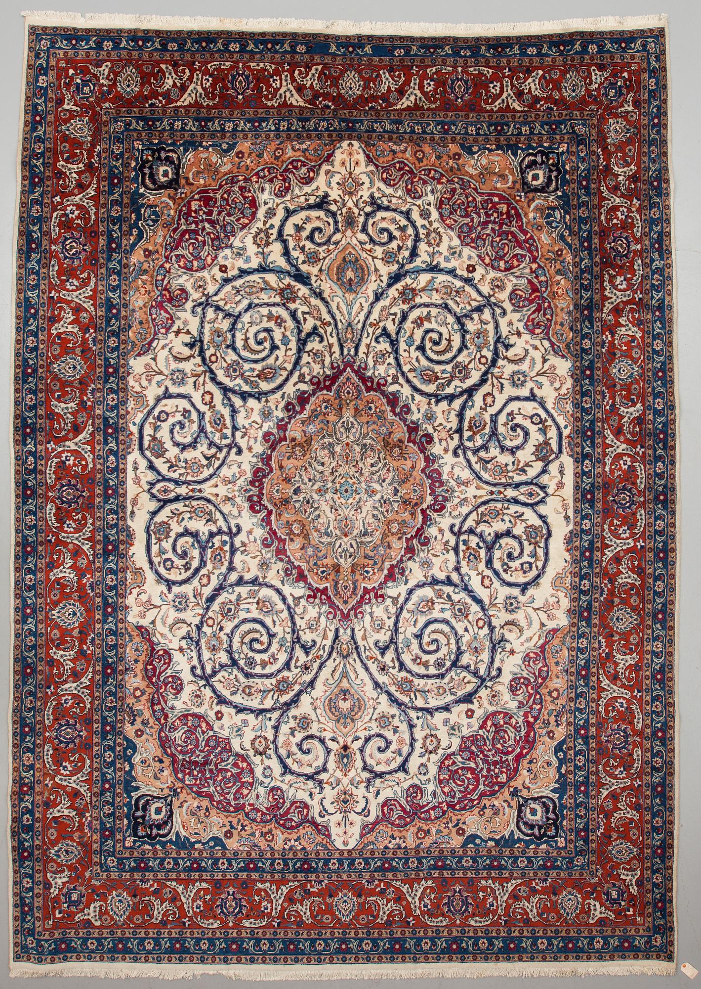 MATTA, old, Sarouk/Meshed, ca 410 x 295 cm.