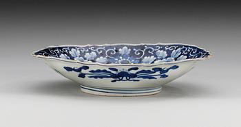 A Japanese Arita dish, Edo period, 19th Century.