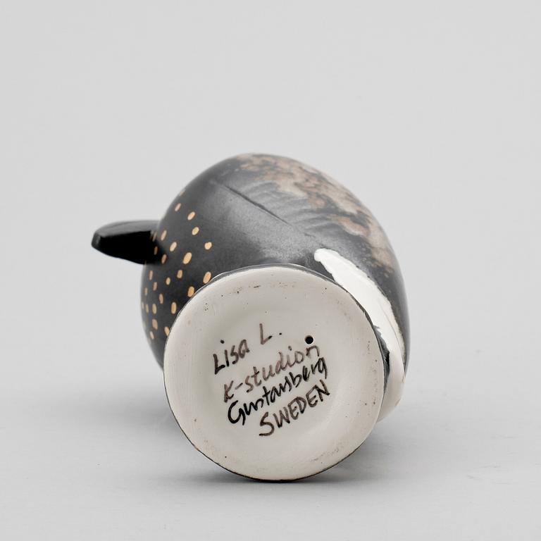 FIGURIN, stengods, Lisa Larson, Gustavsberg, sign.