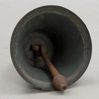 A 19th century bronze church bell.