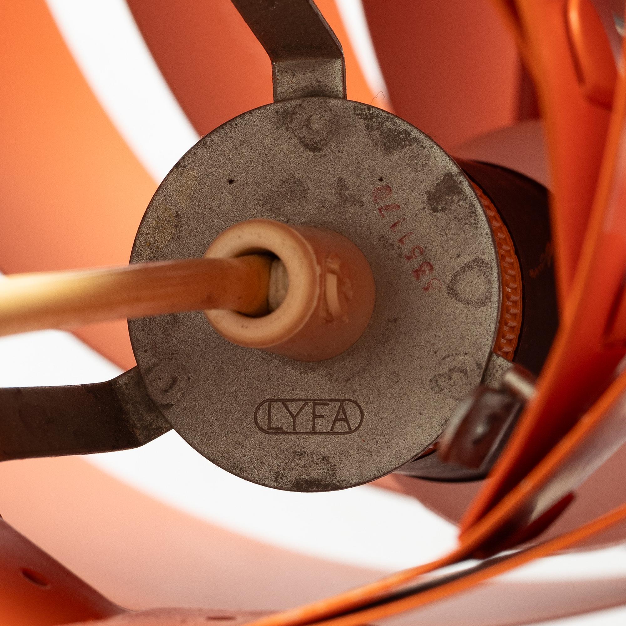 Louis Weisdorf, taklampa, "Turbo", Lyfa, 1900-talets andra hälft.