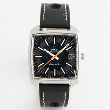 Omega, Seamaster "Compressor", wristwatch, 33.5 x 33.5 mm.