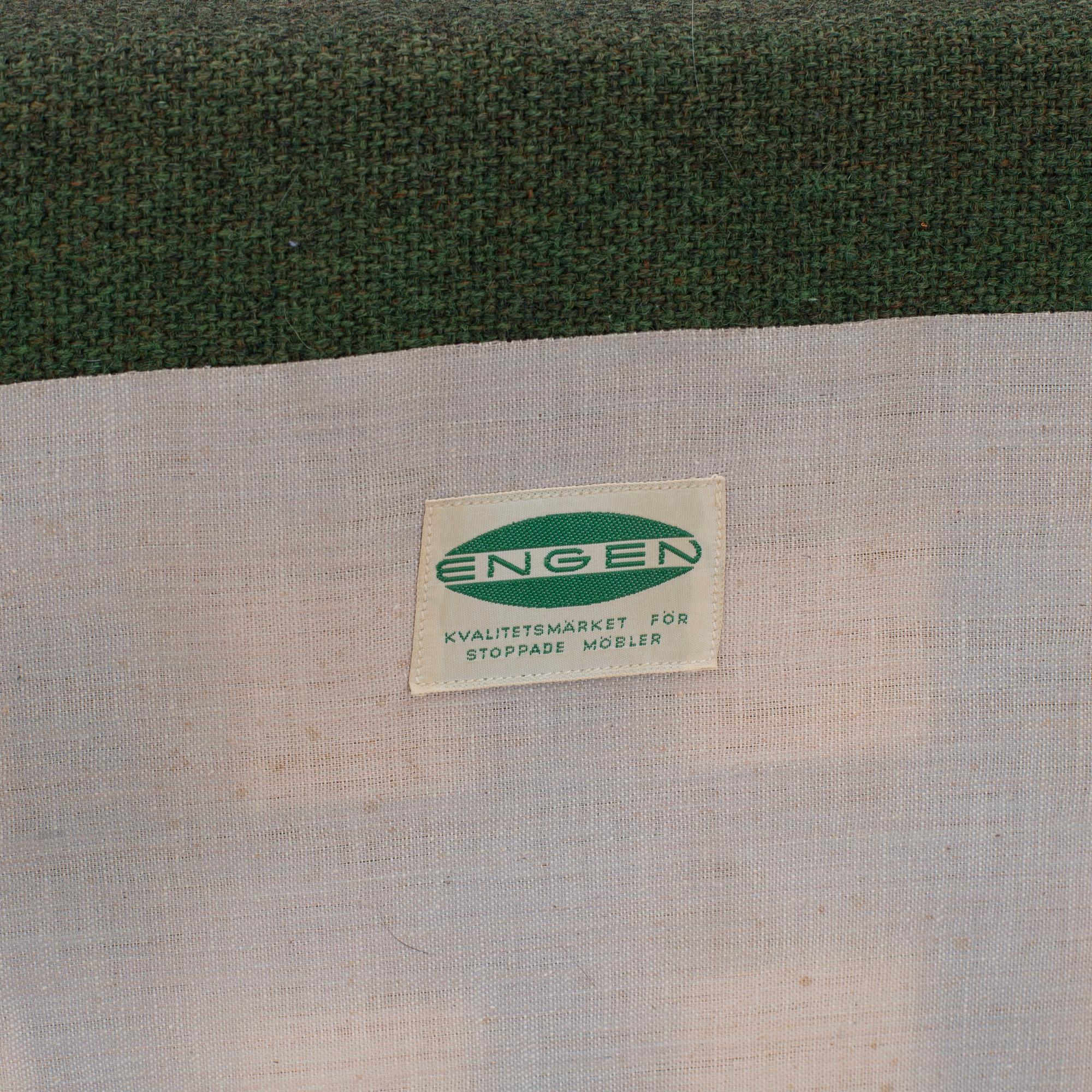 SVANTE SKOGH, A PAIR OF EASY CHAIRS BY ENGENS MÖBELFABRIK ÖRKELJUNGA 1960'S.