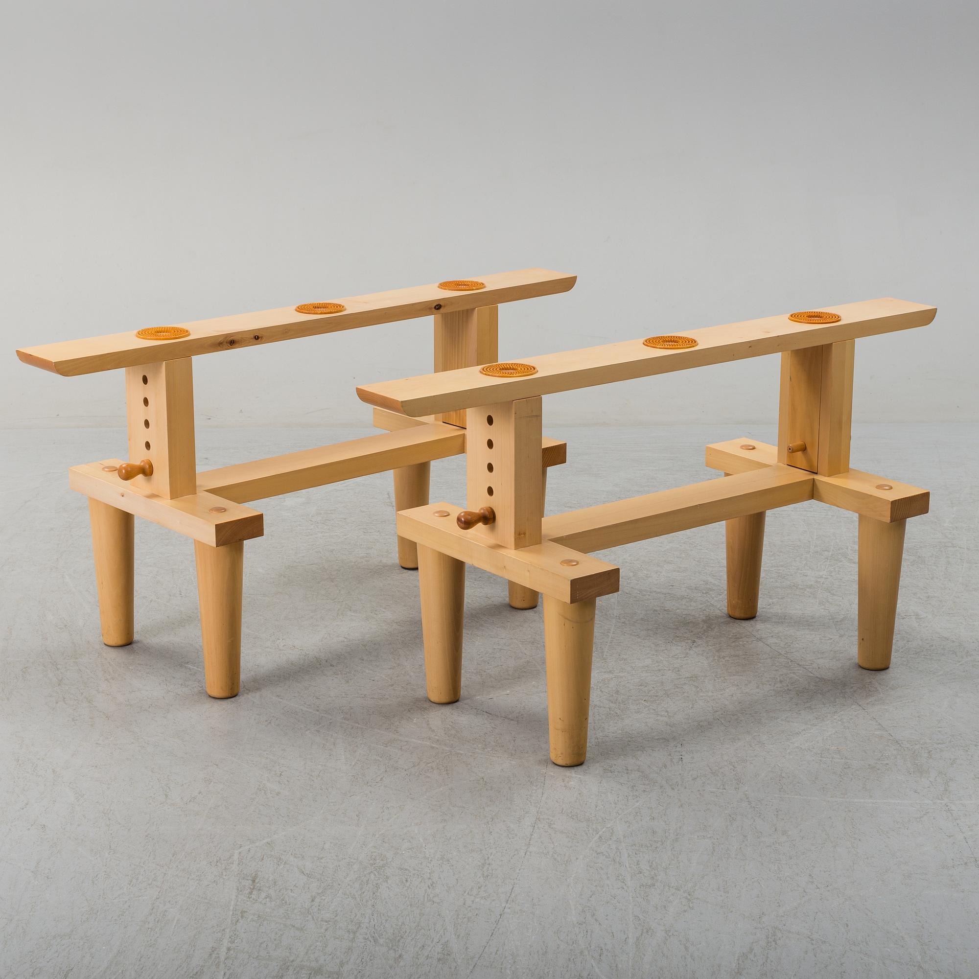 A 'Bramante' table designed by Achille Castiglioni & Pier Giacomo Castiglioni for Zanotta, Italy.