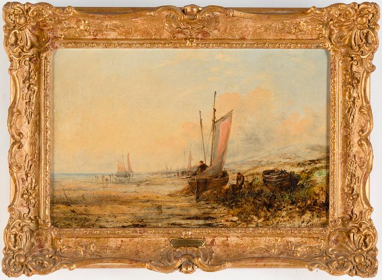 John Callow, oil on canvas, signed.