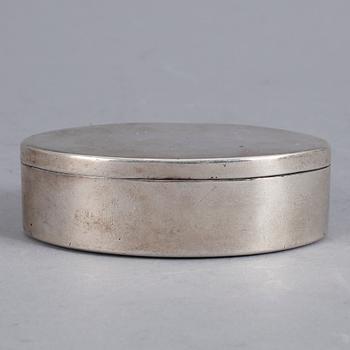 SNUSDOSA, silver, Caspar Plöhn, Stockholm 1808. Vikt ca 86 gram.