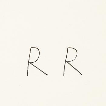 Roger Risberg, indian ink drawing, signed. Executed in 2008.